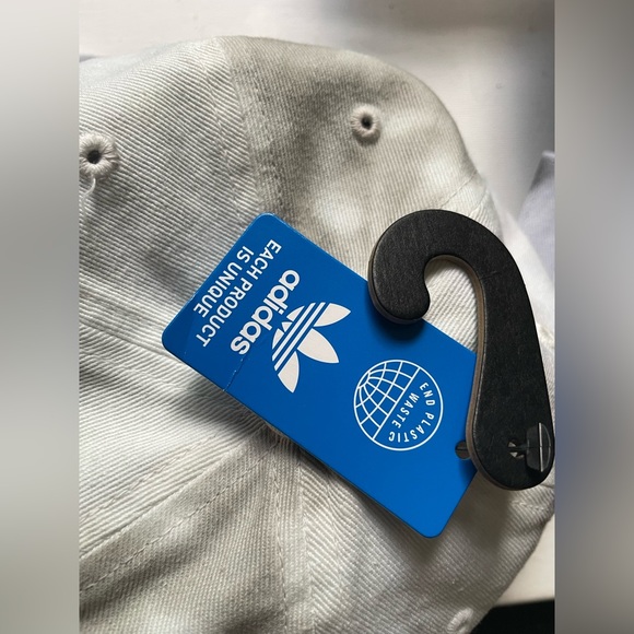 NWT Adidas Originals One Size Precurved Color Wash Tie-Dye Hat, Gray White. MEN - Picture 8 of 16